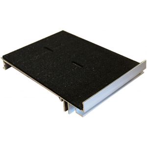 Randoplossing (voor tegeldragers) incl. rubberpad