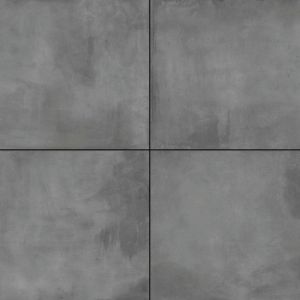 Redsun Keramische Tegel "DUE" 60x60x2 cm Factory Steel