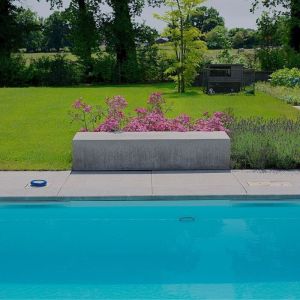 Schellevis Oud Hollands Zitelement 100x40x60 cm Grijs