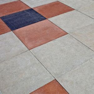 Schellevis Oud Hollandse Tegel 100x100x5 cm Roodbruin