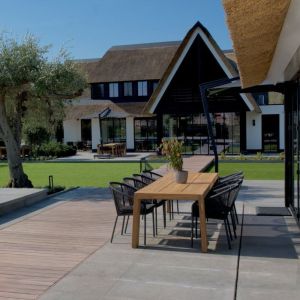 Schellevis Oud Hollandse Tegel 100x100x8 cm Antraciet