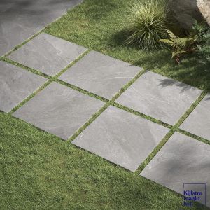 Keramische Tegel SolidPro 80x80x2 cm Just Ash