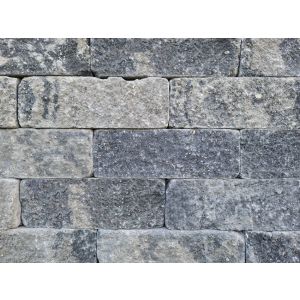 Splitrock 2.0 32x13x11 cm grijs/zwart getrommeld
