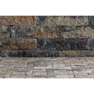 Splitrock XL Getrommeld 15x15x60 cm Musselkalk
