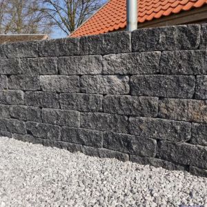 Splitrock Getrommeld 32x13x11 cm 2.0 Antraciet