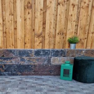 Splitrock XL Getrommeld 15x15x60 cm 2.0 Oud Bussum