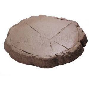 Staptegel Boomstam Ø45x4,5 cm Bruin
