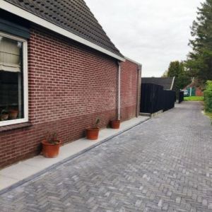 Stonique® Dikformaat Getrommeld 21x7x8 cm Antraciet