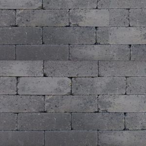 Antieke trommel longstone 31,5x10,5x7 cm antraciet