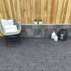 Stonique® Longstone Getrommeld 31,5x10,5x7 cm Antraciet