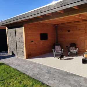 Stonique® Trommelstenen 20x30x6 cm Antraciet