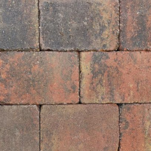 Antieke trommel 20x30x6 cm oud bruin