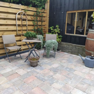 Stonique® Trommelstenen 20x30x6 cm Oud Bruin