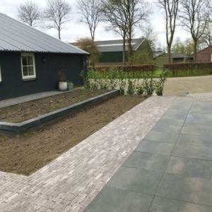 Stonique® Waalformaat Getrommeld 20x5x7 cm Mangaan