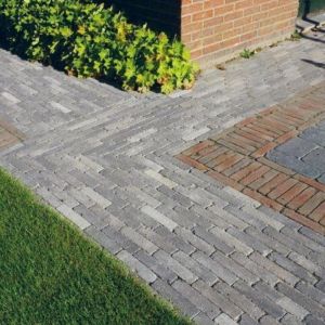 Stonique® Waalformaat Getrommeld 20x5x7 cm Oud Brons