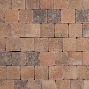 Tambour 10x10x6 cm Oud bont