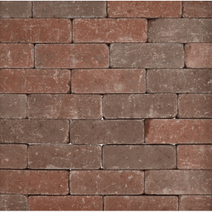 Tambour dikformaat 21x7x7 cm Paars genuanceerd