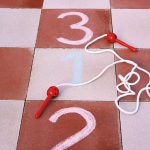 Tegel 30x30x4,5 cm Rood