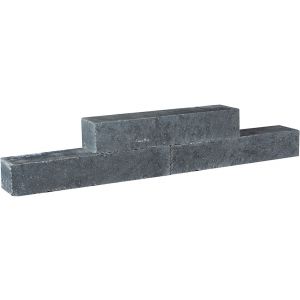 Tegula Palissaden 60x14x11 cm Zwart