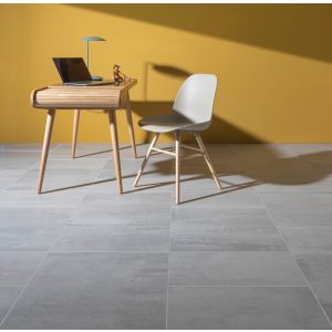 GeoCeramica® 90x90x4 Terra Midden Grijs