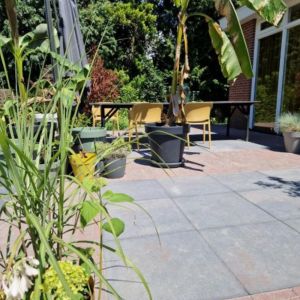 Terrastegel Design Square 60x60x4 cm Dark Sepia