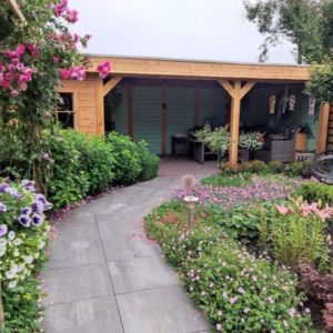 Terrastegel Design Square 60x60x4 cm Ocean