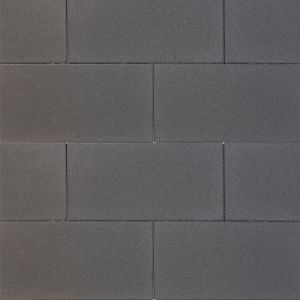 H2O comfort square 60x30x5 cm black