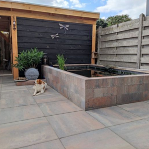 Terrastegel H2O Comfort Square 60x60x4 cm Tricolore