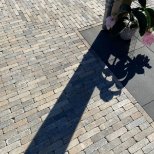 Terrastegel Patio Square 60x60x4 cm Black