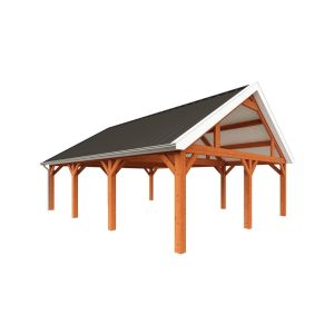 Zadeldak Select Modern 950x680x495 cm (bxdxh) vooraanzicht
