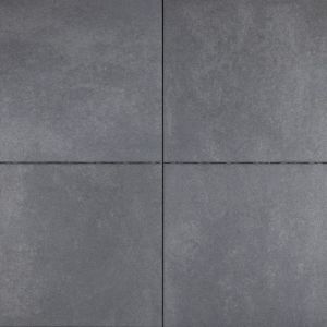 Trippel T 80x80x4 Zwart/Grijs genuanceerd