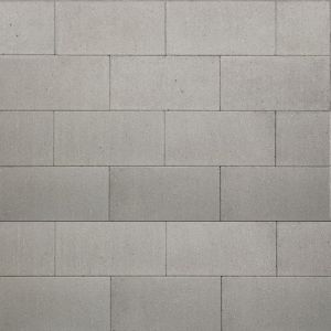 Trottoir Tuintegel (mini facet) 20x40x5 cm Grijs
