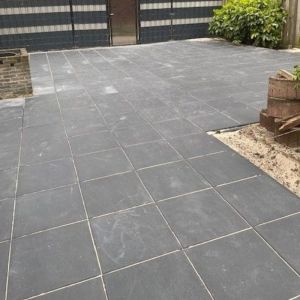 Tuintegel 50x50x4 cm GF Antraciet
