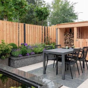 Vijverafdekrand Asian Bluestone met facet 3x20x100 cm