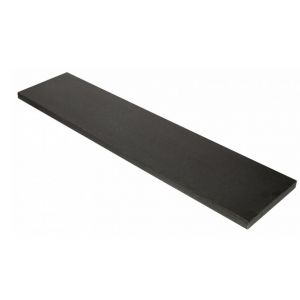 Vijverrand 100x20x3 cm Black (6 zijdes verzoet, 8 facetranden)