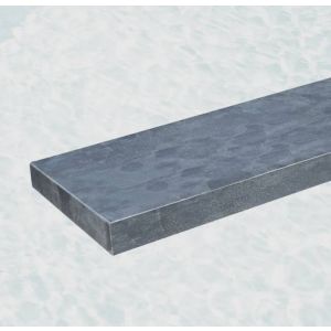 Vijverrand Hoekstuk Blue Moon Honed Linea 50/30x50x3 cm
