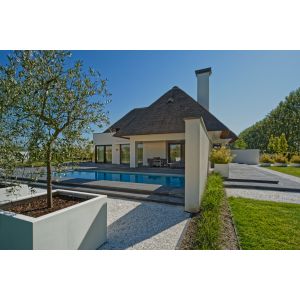 Schellevis Oud Hollandse Traptrede 100x40x20 cm Carbon