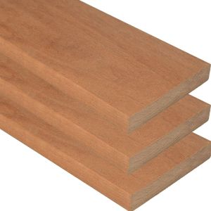 Vlonderplank Afri-Kulu Glad - FCQ FSC®100% - 25x145 mm - Lengte 215 cm