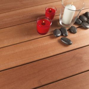 Vlonderplank Afri-Kulu Glad Hybrid - FCQ FSC®100% - 21x145 mm - Lengte 205 cm