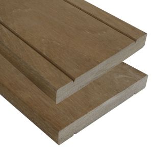 Vlonderplank Bangkirai Premium met V-groeven - FCQ - 27x190 mm - Lengte 488 cm
