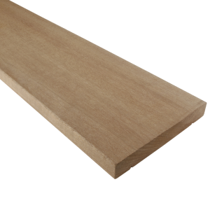 Vlonderplank Kapur Premium met V-groeven - FCQ FSC®100% - 27x190 mm - Lengte 488 cm