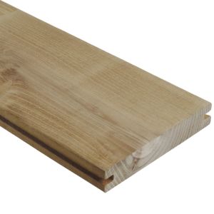 Vlonderplank Robinia (Fingerjoint) Glad Hybrid - FAS FCQ - 22x120 mm - Lengte 400 cm