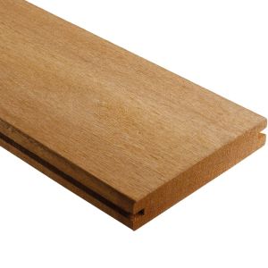 Vlonderplank Tiara Glad Hybrid - FCQ FSC®100% - 21x145 mm - Lengte 335 cm