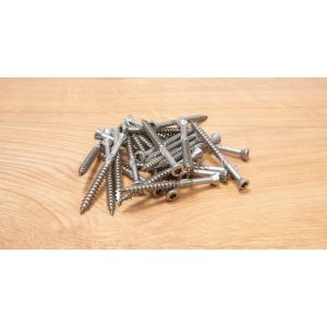 Vlonderstick schroeven RVS 4x25 mm viskop