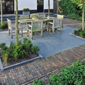 Waalformaat Classica getrommeld 8 cm Oliva Wasserstrich