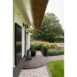 Waalformaat getrommeld 6 cm Iseo Antica (zwart-bruin)