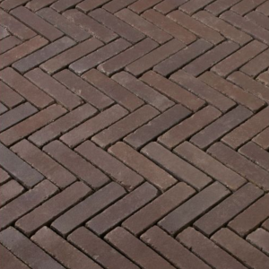 Waalformaat getrommeld 6 cm Bergamo Antica (bruin genuanceerd)