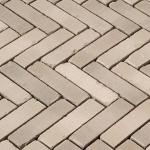 Waalformaat getrommeld 6 cm Gromo Antica (grijs genuanceerd)
