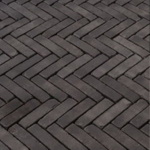 Waalformaat getrommeld 6 cm Lucca Antica (zwart zilverzand)