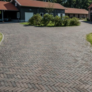 Waalformaat getrommeld 6 cm Modena Antica (zwart-bruin)